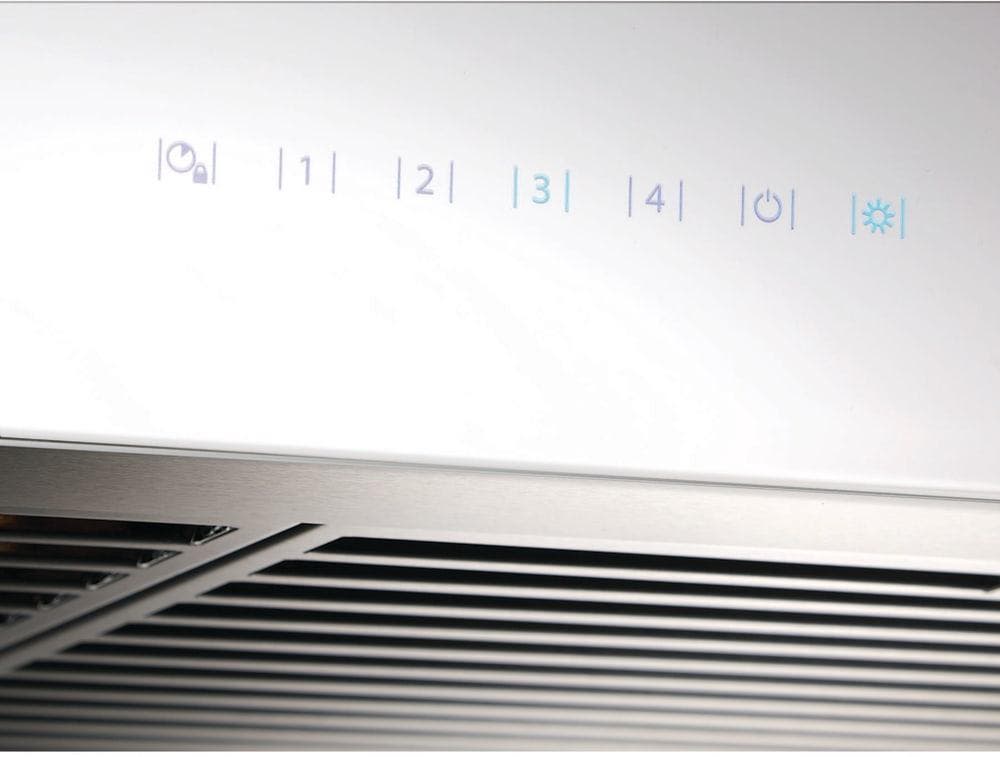 Best UCB3I36SBW Stainless Steel/White Glass, 36 Inch