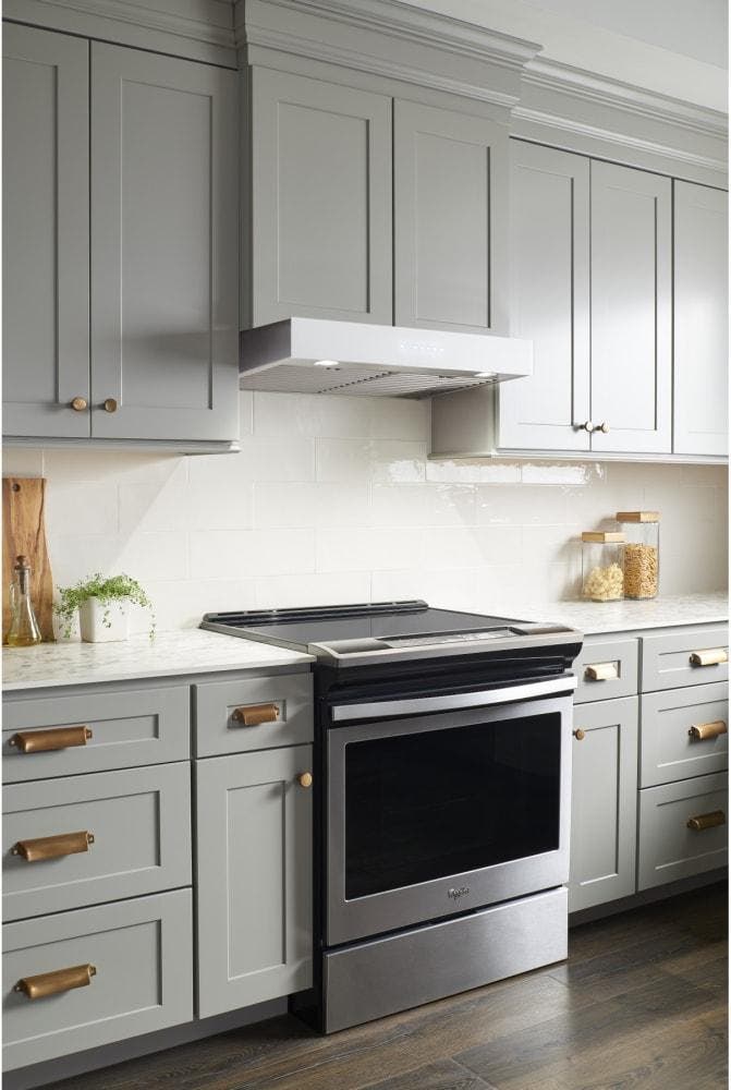 Best UCB3I36SBW Stainless Steel/White Glass, 36 Inch