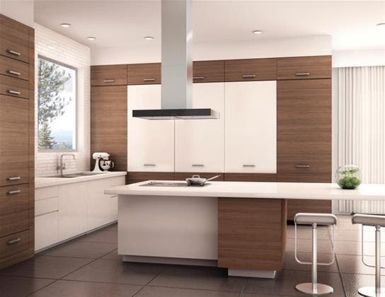 Best ICB3I36SBS Stainless Steel/Brushed Gray Glass