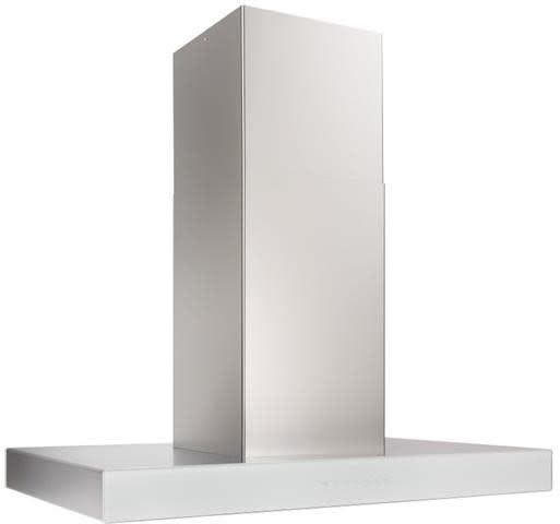 Best ICB3I36SBW Stainless Steel/White Glass