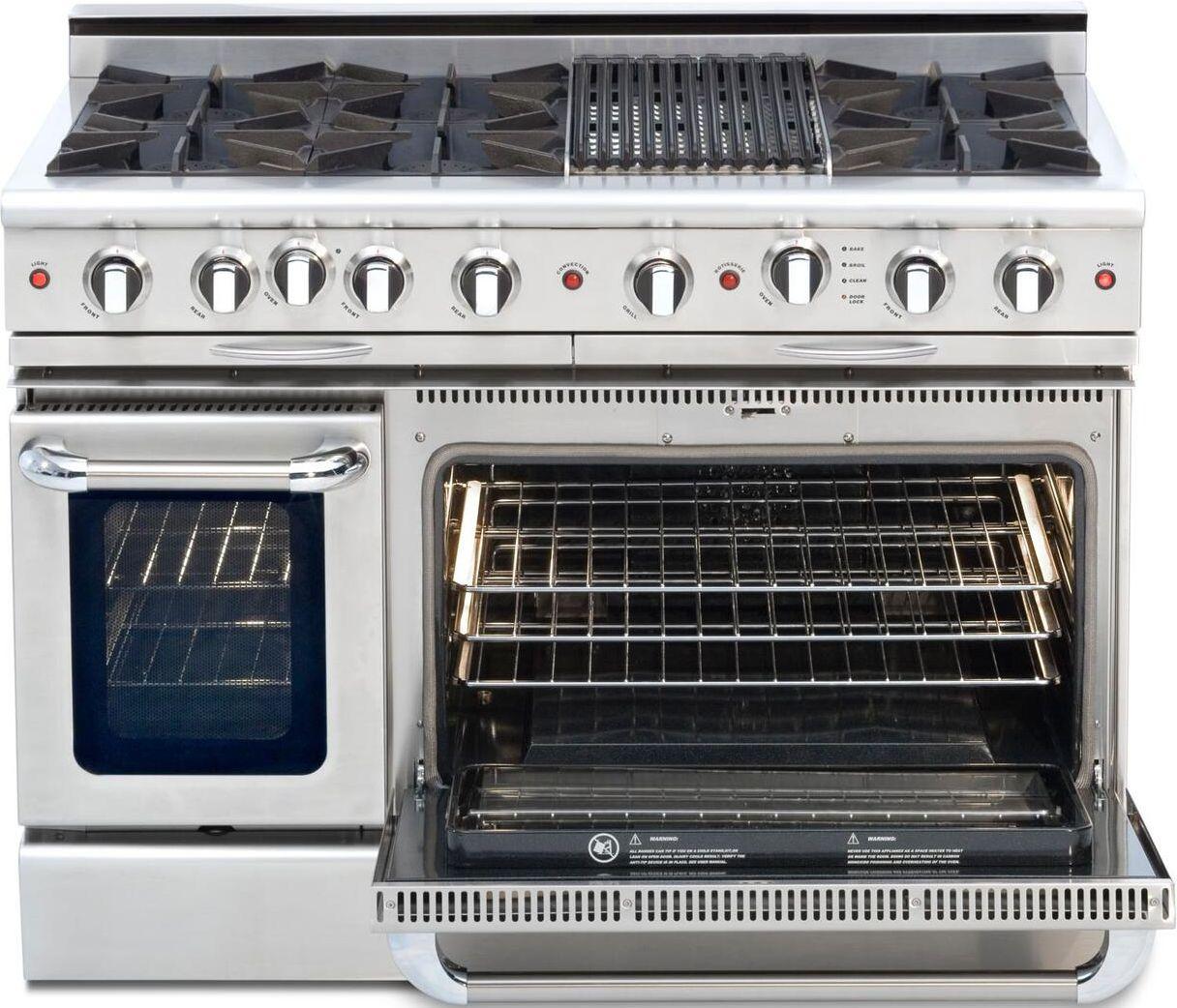 Capital Indoor CGSR484B2L Stainless Steel, Liquid Propane