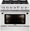 36 Inch Freestanding Gas Range with 4 Open Burners