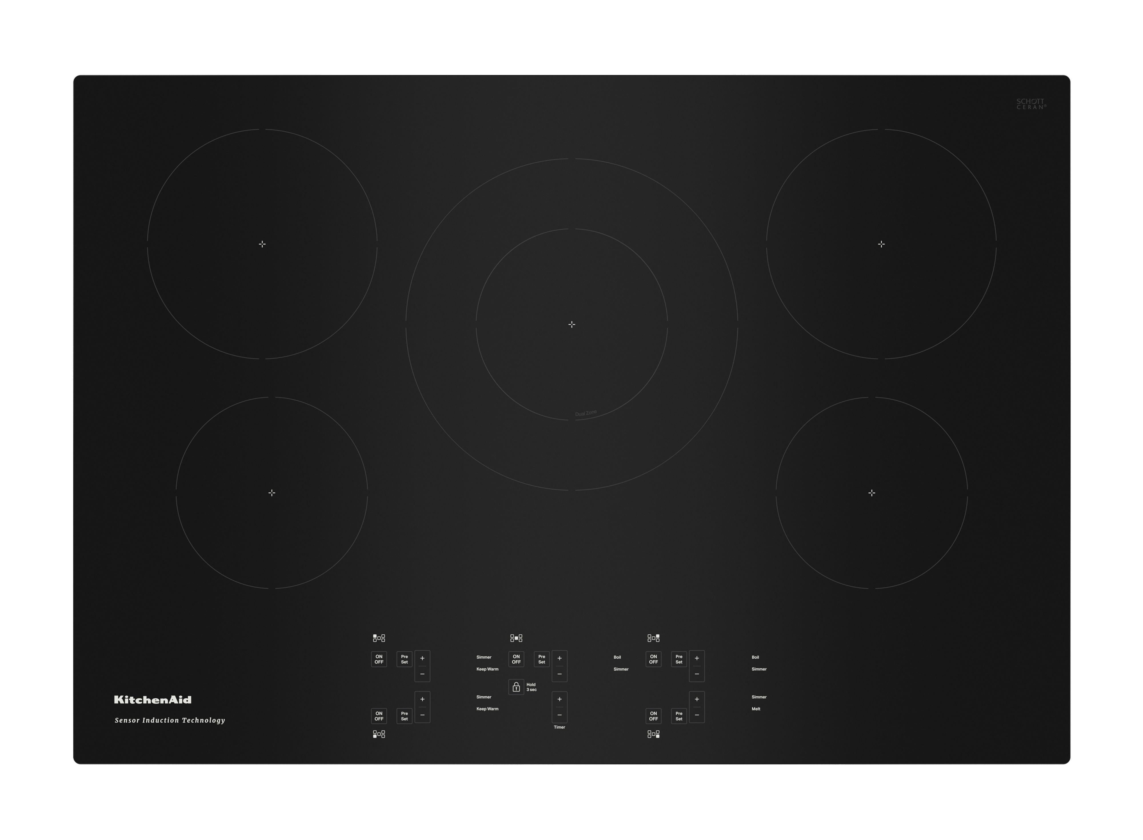 KitchenAid KCIG550JBL Induction Cooktop