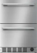 24 Inch Built-In Undercounter Double Drawer Freezer Refrigerator with 4.3 cu. ft. Total Capacity, Customizable Cooling Modes, Sabbath Mode and Star K Certified