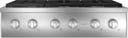 36 Inch Commercial-Style Gas Rangetop with 6 Sealed Burners, Continuous Grates, Tri-Ring Burner, Two Griddle Burners, Two High-Heat Burners, Inspiral™ Wok Grate, CSA Certified, and ADA Compliant