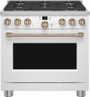 36 Inch Freestanding Smart Professional Gas Range with 6 Sealed Burners