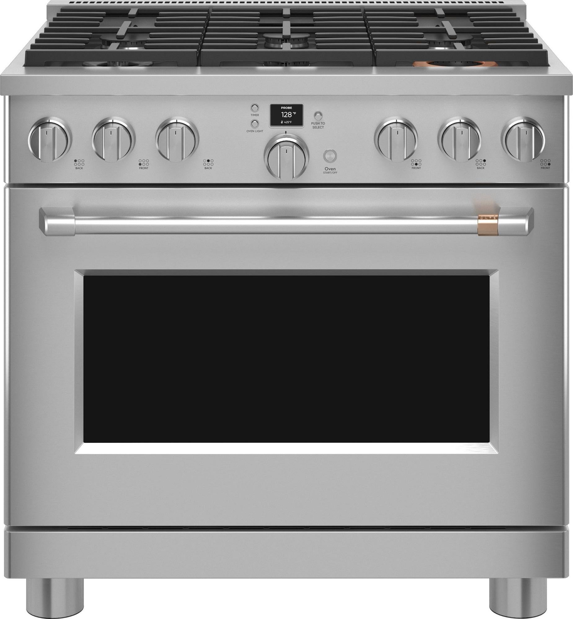 Cafe C2Y366P2TS1 36 Inch Smart Dual Fuel Professional Range