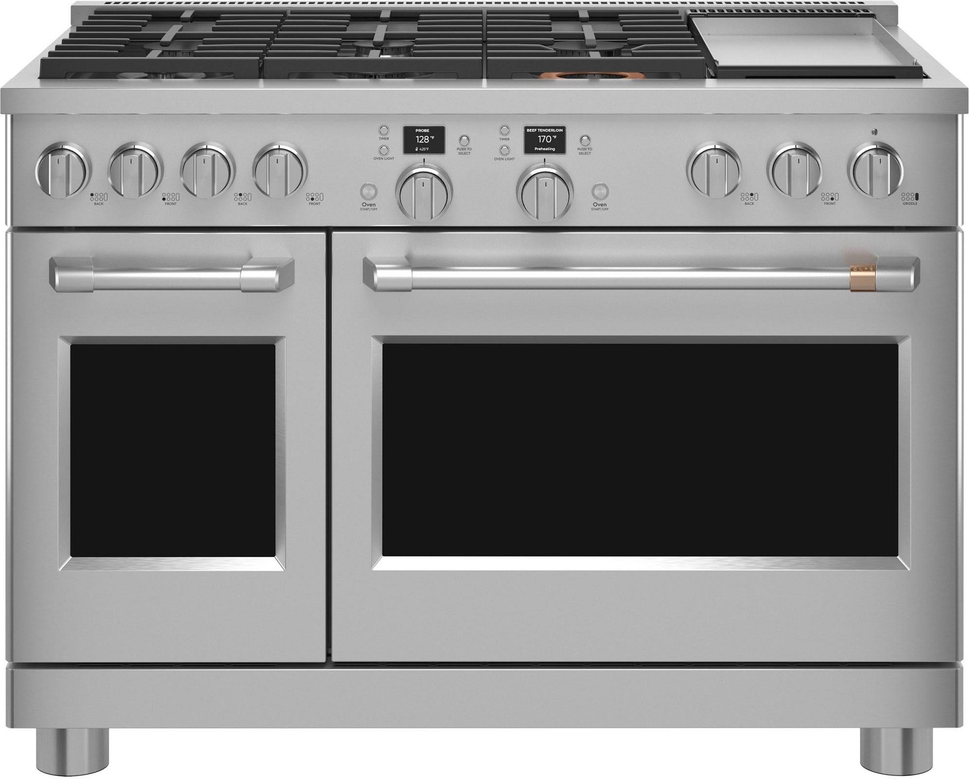 Cafe C2Y486P4TW2 48 Inch Smart Professional Dual Fuel Range Matte