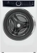 27 Inch Front Load Washer with 4.5 Cu. Ft. Capacity, LuxCare® Wash System, Stainless Steel Drum, Internal Drum Light, Reversible Door, 10 Wash Cycles, Steam Cycle, Allergen, Sanitize, UL Listed, NSF Certified, and ENERGY STAR® Certified