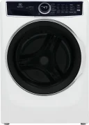 27 Inch Front Load Washer with 4.5 cu.ft. Capacity, Pure Rinse™, Optic Whites™, 11 Wash Programs, 8 Wash Options, LuxCare Plus Wash System, StainSoak™, Perfect Steam™, 15-Minute Fast Wash, Sanitize Setting and ENERGY STAR Certified