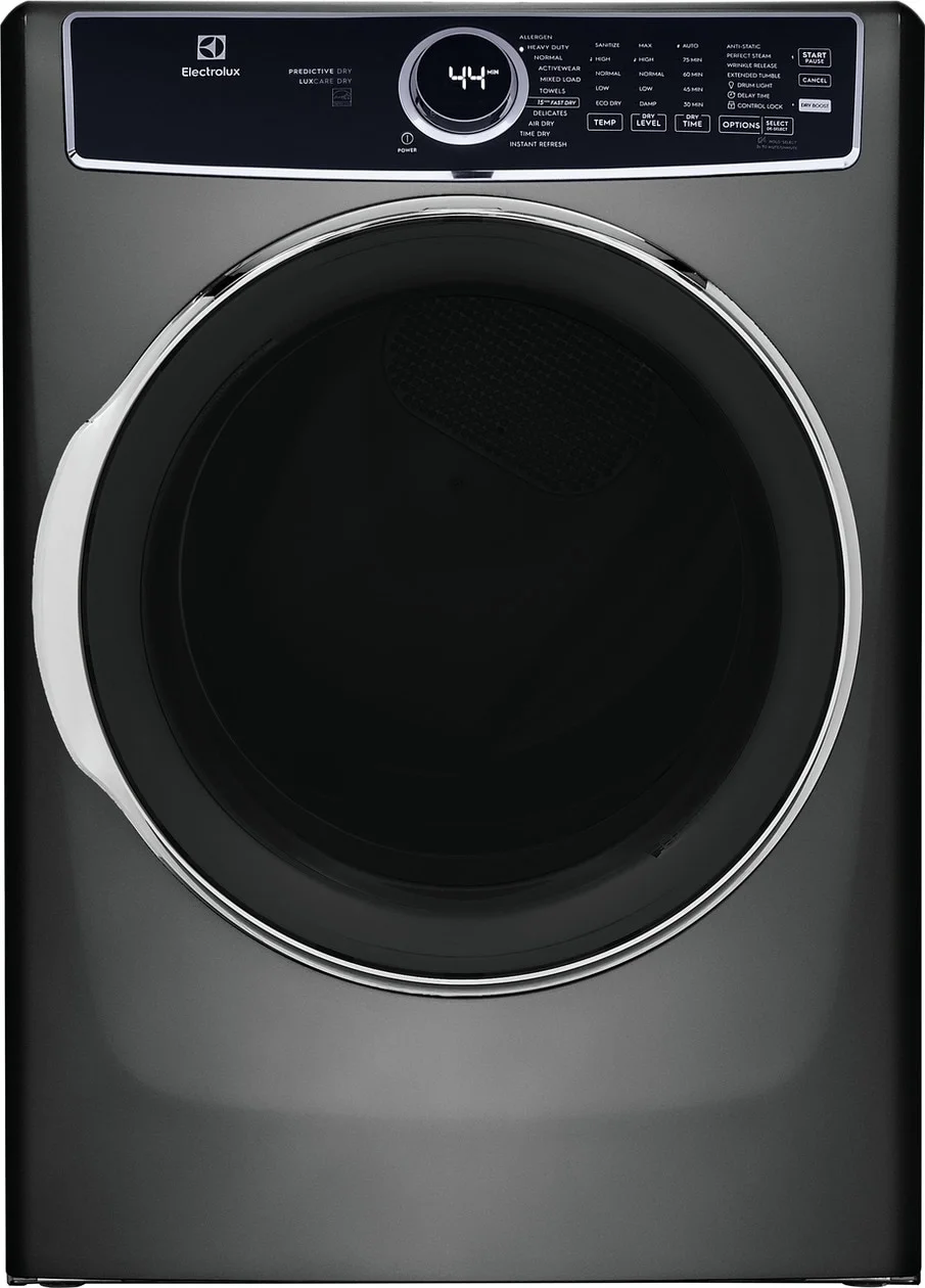 Electrolux ELFG7637AT 27 Inch Gas Dryer Titanium | Plesser's