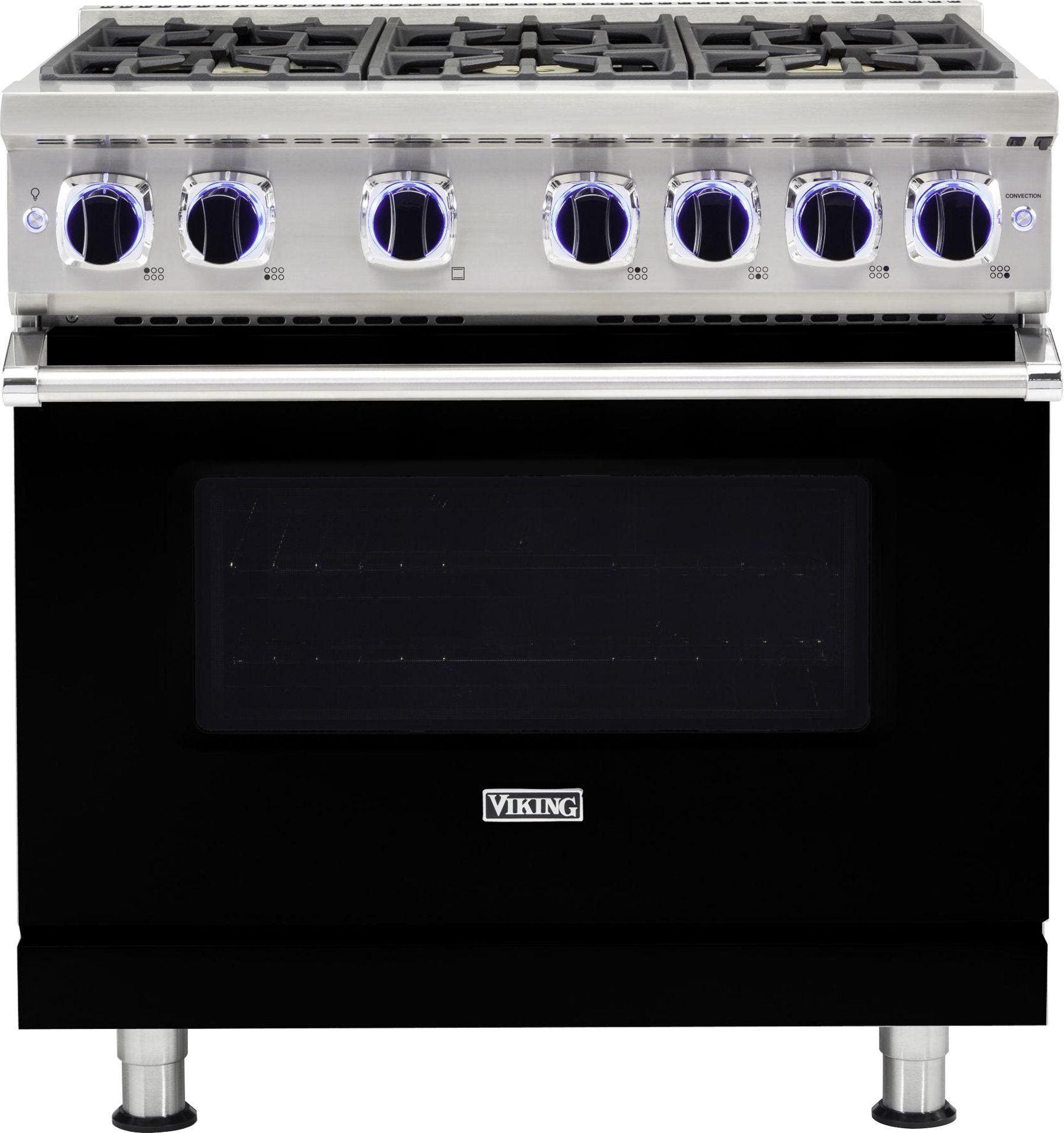 Viking VGR73626BBKLP Black with Liquid Propane