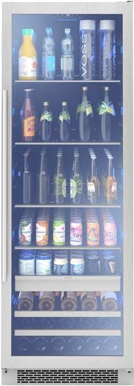 Zephyr PRB24F01AG Stainless Steel, Glass Door
