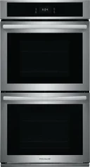 27 Inch Double Electric Wall Oven with Fan Convection