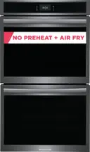 30 Inch Double Electric Wall Oven with Air Fry, 10.6 Cu.Ft. Capacity, Total Convection, Self Clean, Touch Screen Control Panel, No Pre Heat, Steam Bake, Temperature Probe, Glide Rack, Air Sous Vide, Control Lock, Sabbath Mode, and Star-K Certified