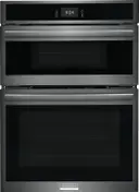 30 Inch Combination Electric Wall Oven with Air Fry, 7.0 Cu. Ft. Total Capacity, Total Convection Oven, Steam/Self Clean, Slow Cook, Steam Bake, Delay Bake, Air Sous Vide, Microwave Cooking, Add 30 Seconds, Sabbath Mode, and Star-K Certified