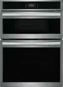 30 Inch Combination Electric Wall Oven with Air Fry, 7.0 Cu. Ft. Total Capacity, Total Convection Oven, Steam/Self Clean, Slow Cook, Steam Bake, Delay Bake, Air Sous Vide, Microwave Cooking, Add 30 Seconds, Sabbath Mode, and Star-K Certified