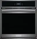27 Inch Single Electric Wall Oven with Air Fry, 3.8 Cu.Ft. Capacity, Total Convection, Self Clean, Touch Screen Control Panel, No Pre Heat, Steam Bake, Temperature Probe, Glide Rack, Air Sous Vide, Control Lock, Sabbath Mode, and Star-K Certified