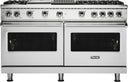 60 Inch Freestanding Gas Range with 6 Sealed Burners