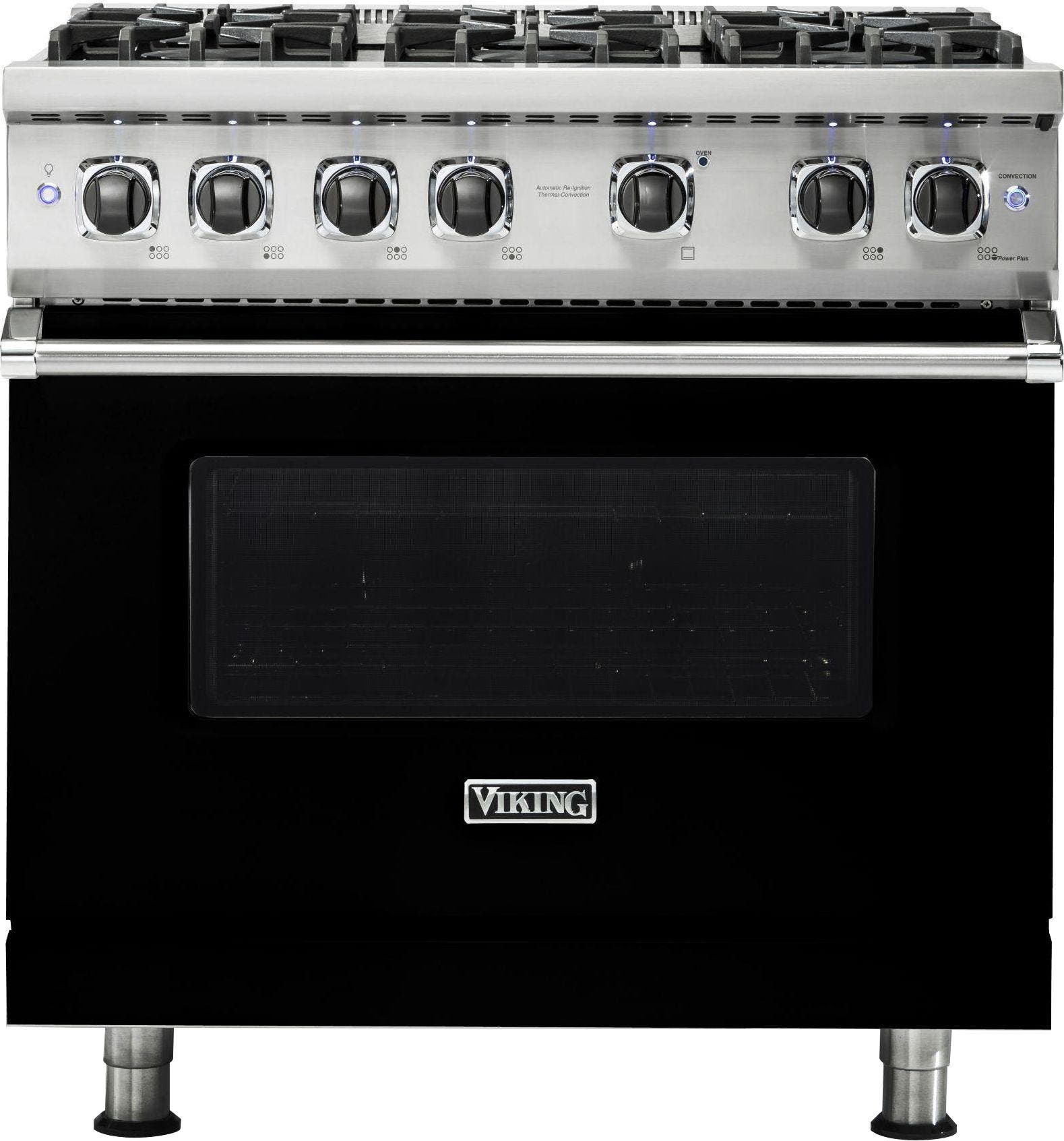 Viking VGR5366BBK Black, Natural Gas