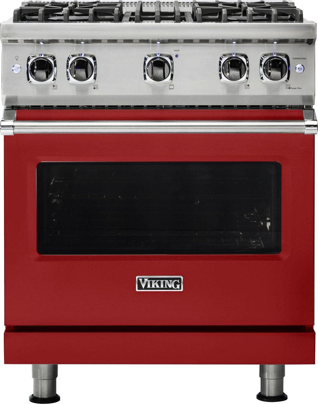 Viking VGR5304BAR Apple Red, Natural Gas