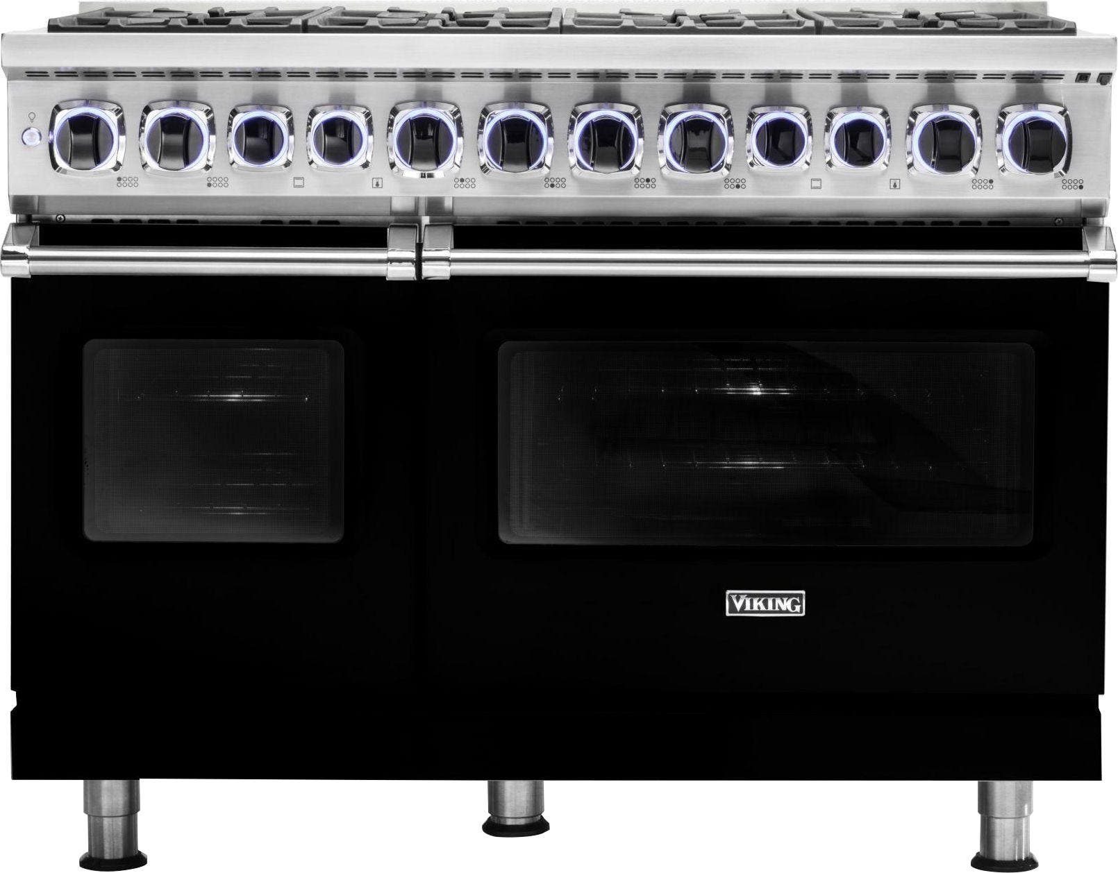 Viking VDR74828BBKLP Black, Liquid Propane