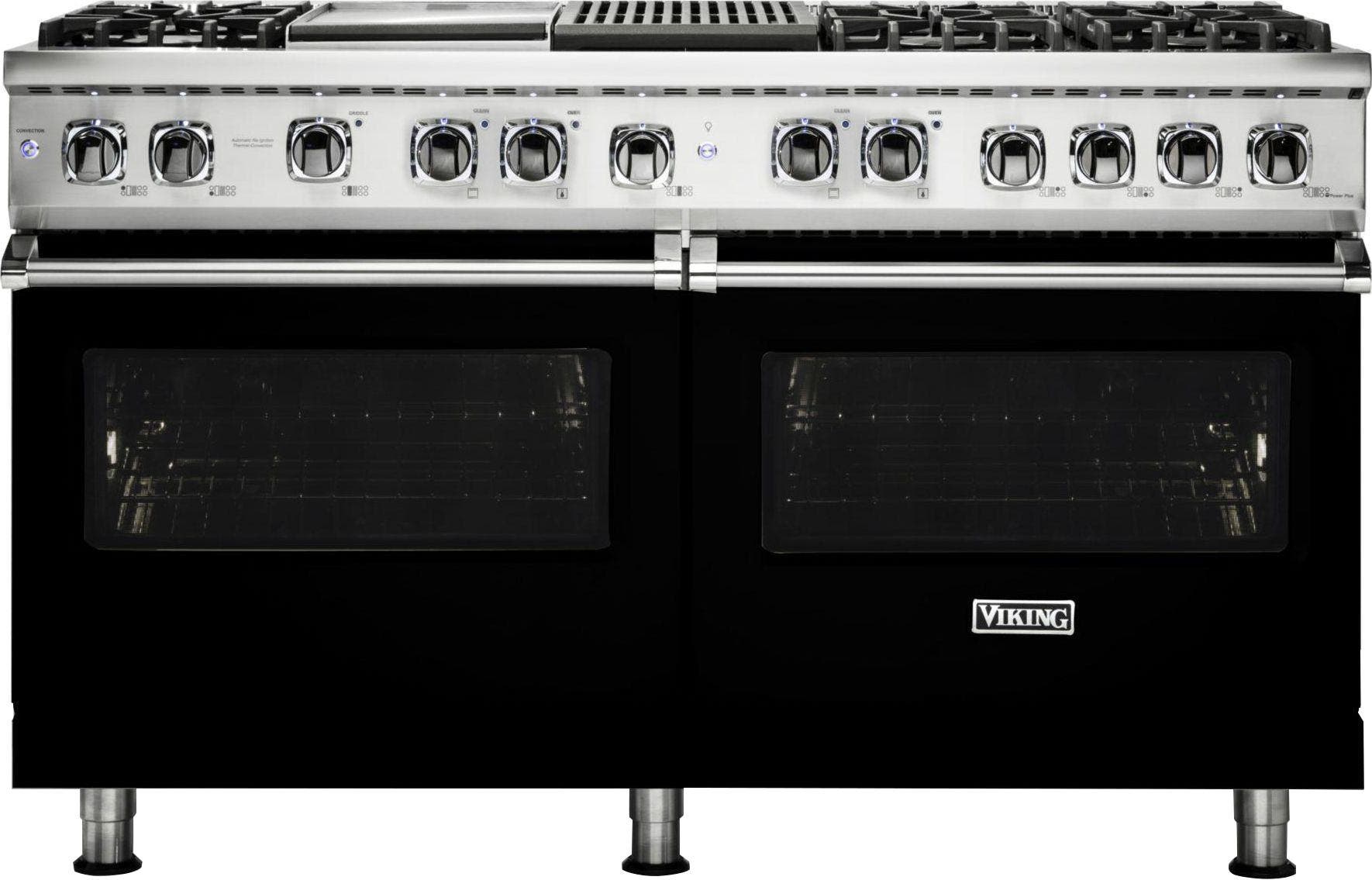 Viking VDR5606GQBKLP Black, Liquid Propane