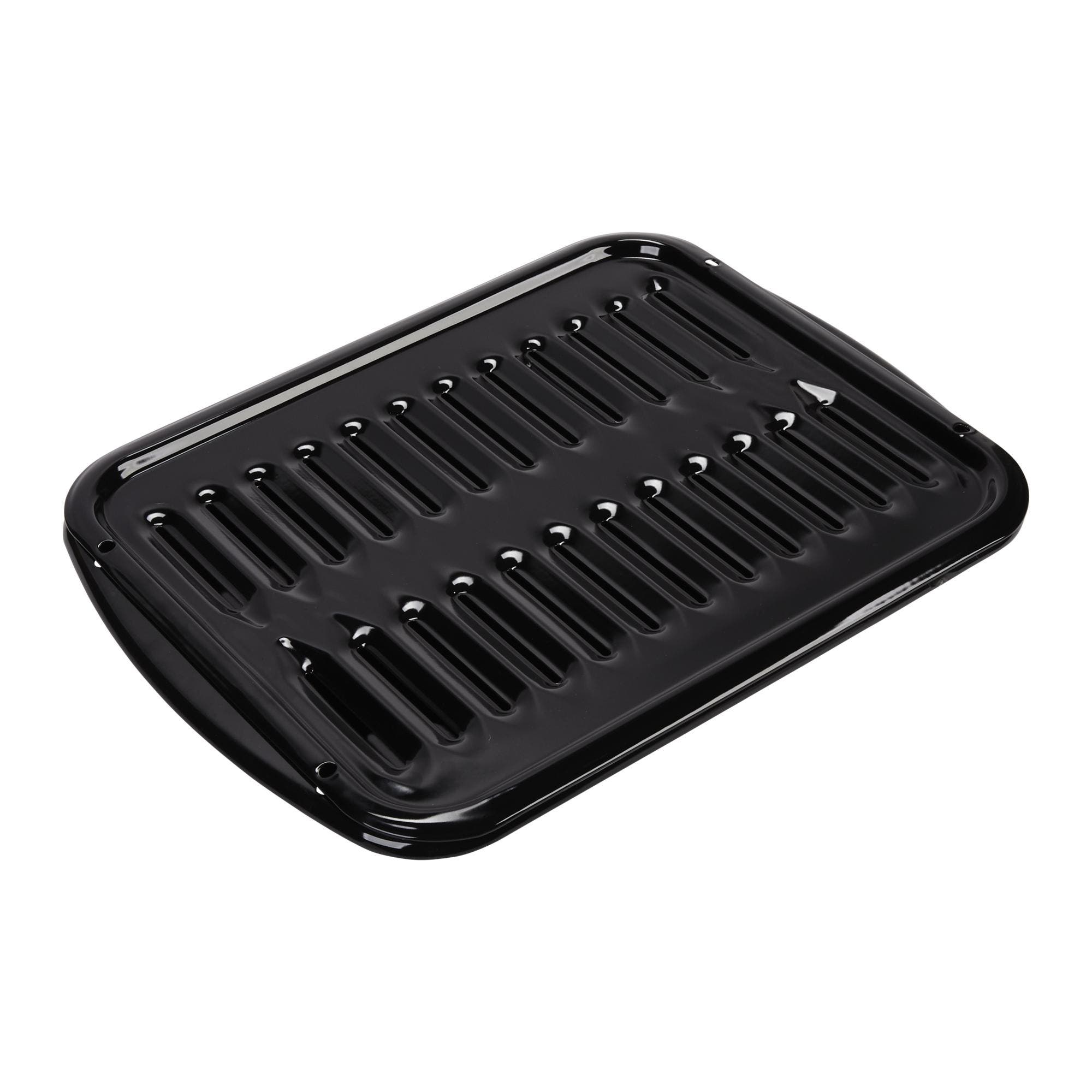 Whirlpool 4396923 All Porcelain Broiler Pan with Grid