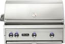 36 Inch Built In Grill with ProSear Burner, Rotisserie, Smoker Box, Blue LED Knobs, Halogen Grill Lights, Ceramic Briquettes, Temperature Gauge, 3 Burners and 935 sq. in. Cooking Area