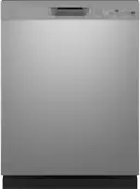 24 Inch Full Console Tall Tub Dishwasher with up to 16 Place Settings, Sensor Clean, 4 Wash Cycles, 6 Options, Steam + Sani, Water Filtration, Sabbath Mode, NSF Certified, and ENERGY STAR® Qualified
