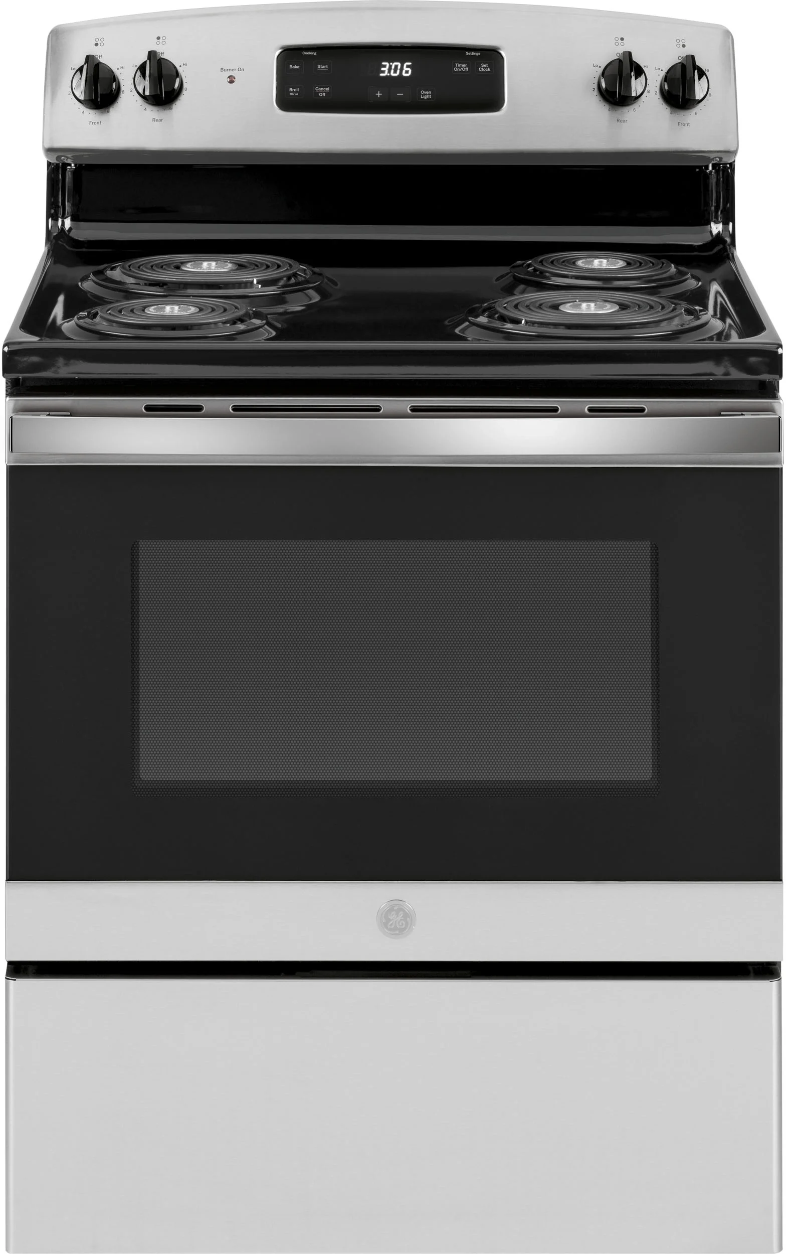 GE JBS360RRSS GE 30" FreeStanding Electric Range Stainless Steel