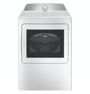 27 Inch Electric Dryer with 7.4 Cu. Ft. Capacity, Built-In WiFi Powered by SmartHQ™, Washer Link, Sanitize Cycle, My Cycle, Quick Dry, Sensor Dry, Eco Dry, and Energy Star Qualified