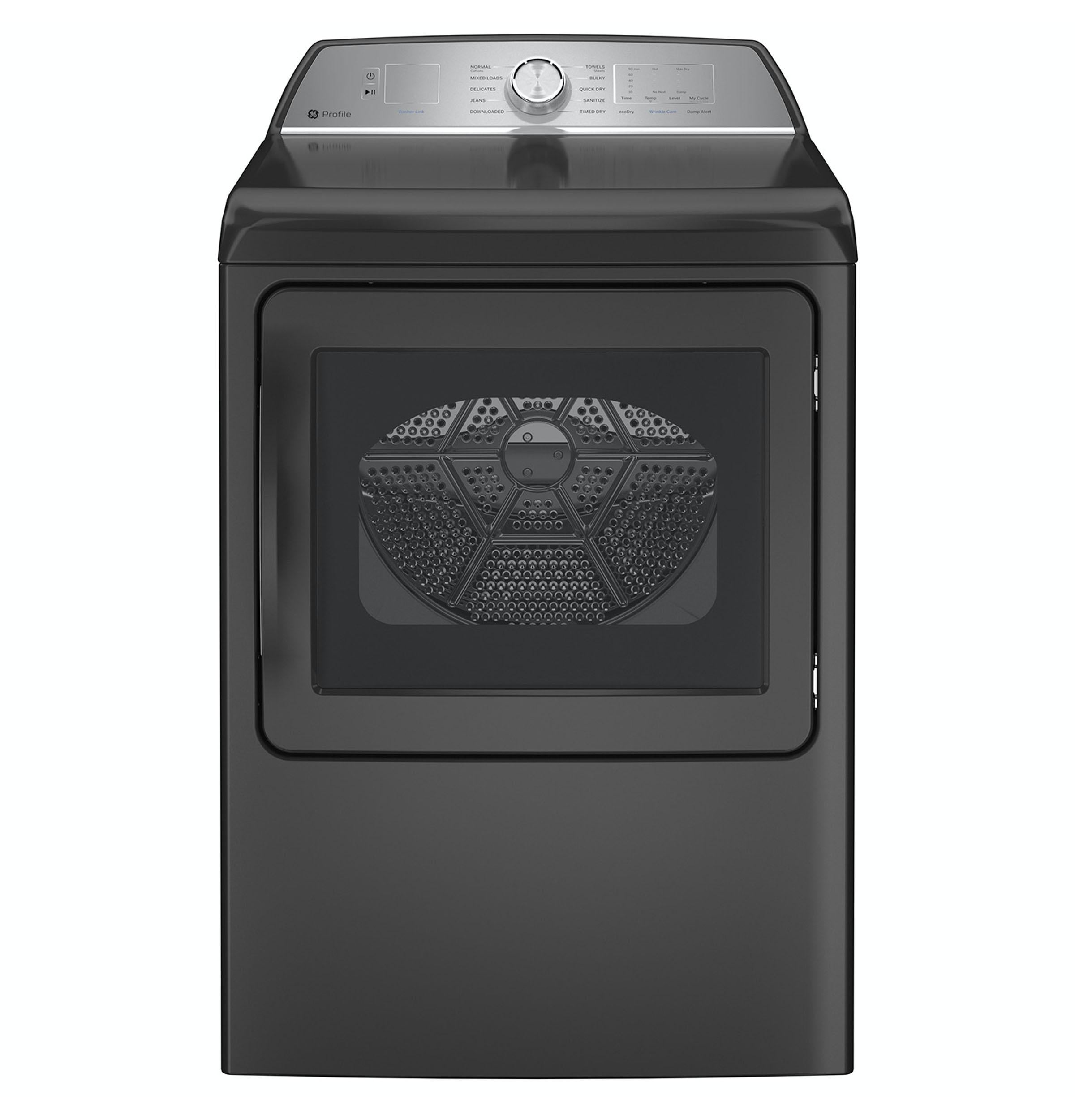 GE PTD60GBPRDG 27 Inch Gas Dryer Diamond Gray | Plesser's Appliances