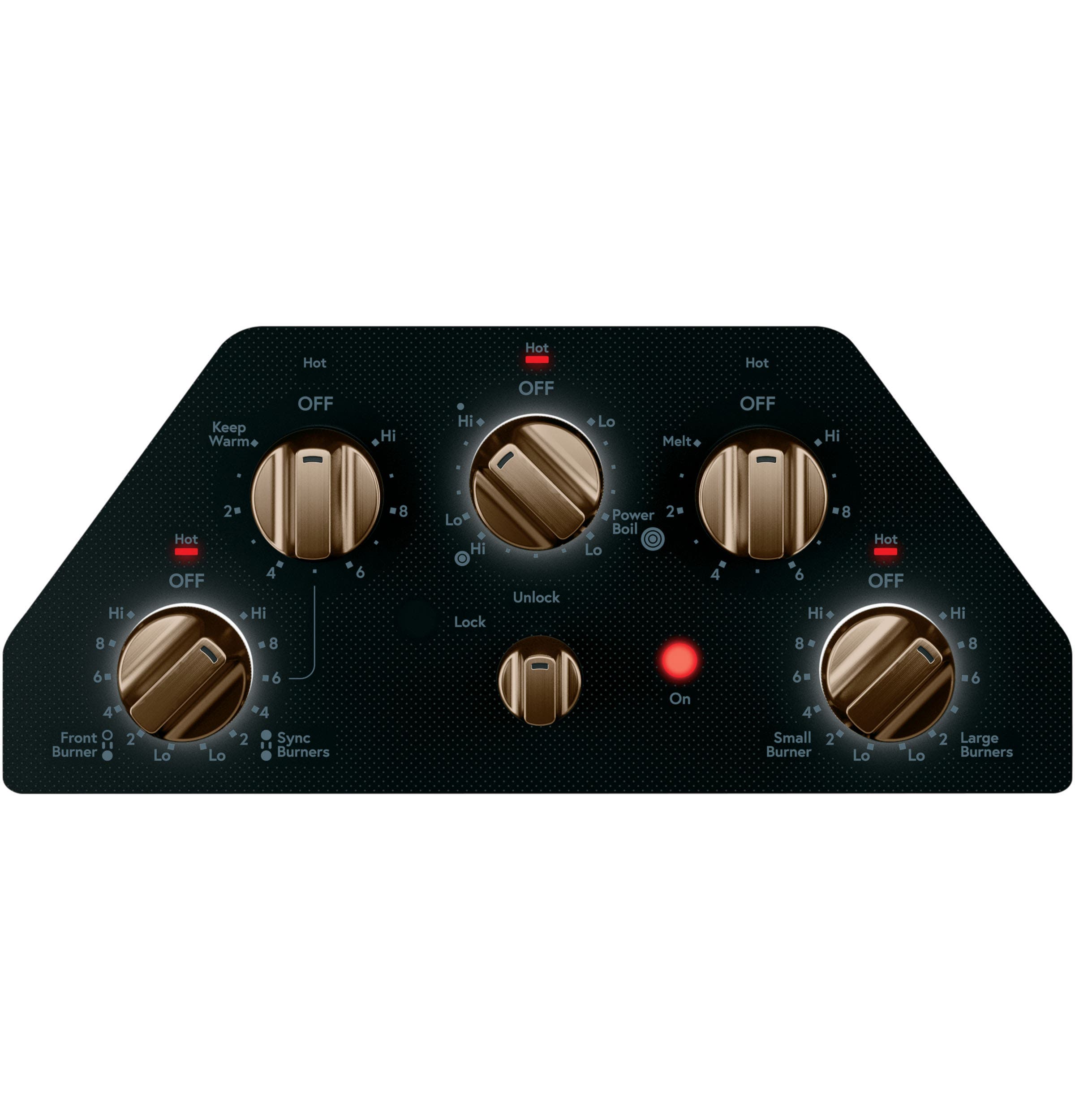 Cafe CEP70303MS2 Black/Brushed Bronze