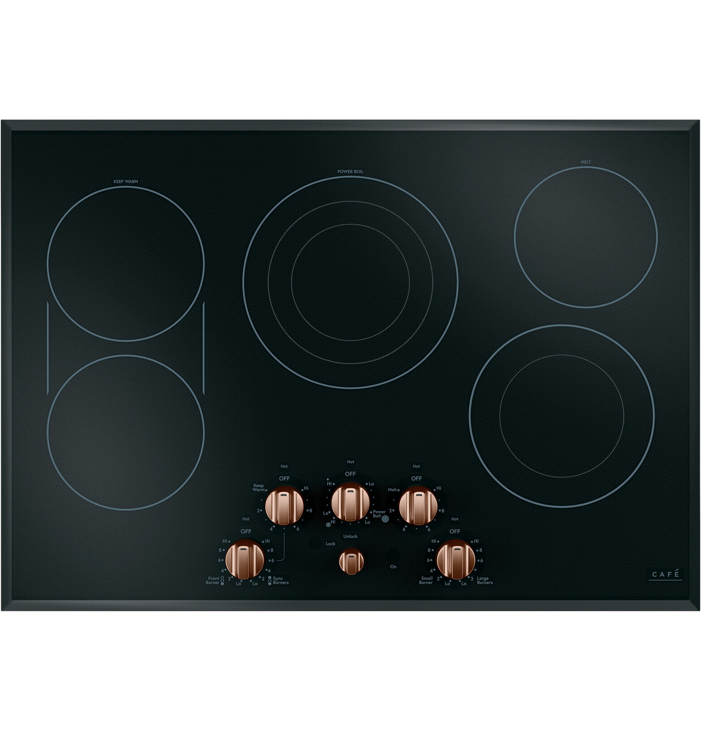 Cafe CEP70303MS2 Black/Brushed Bronze