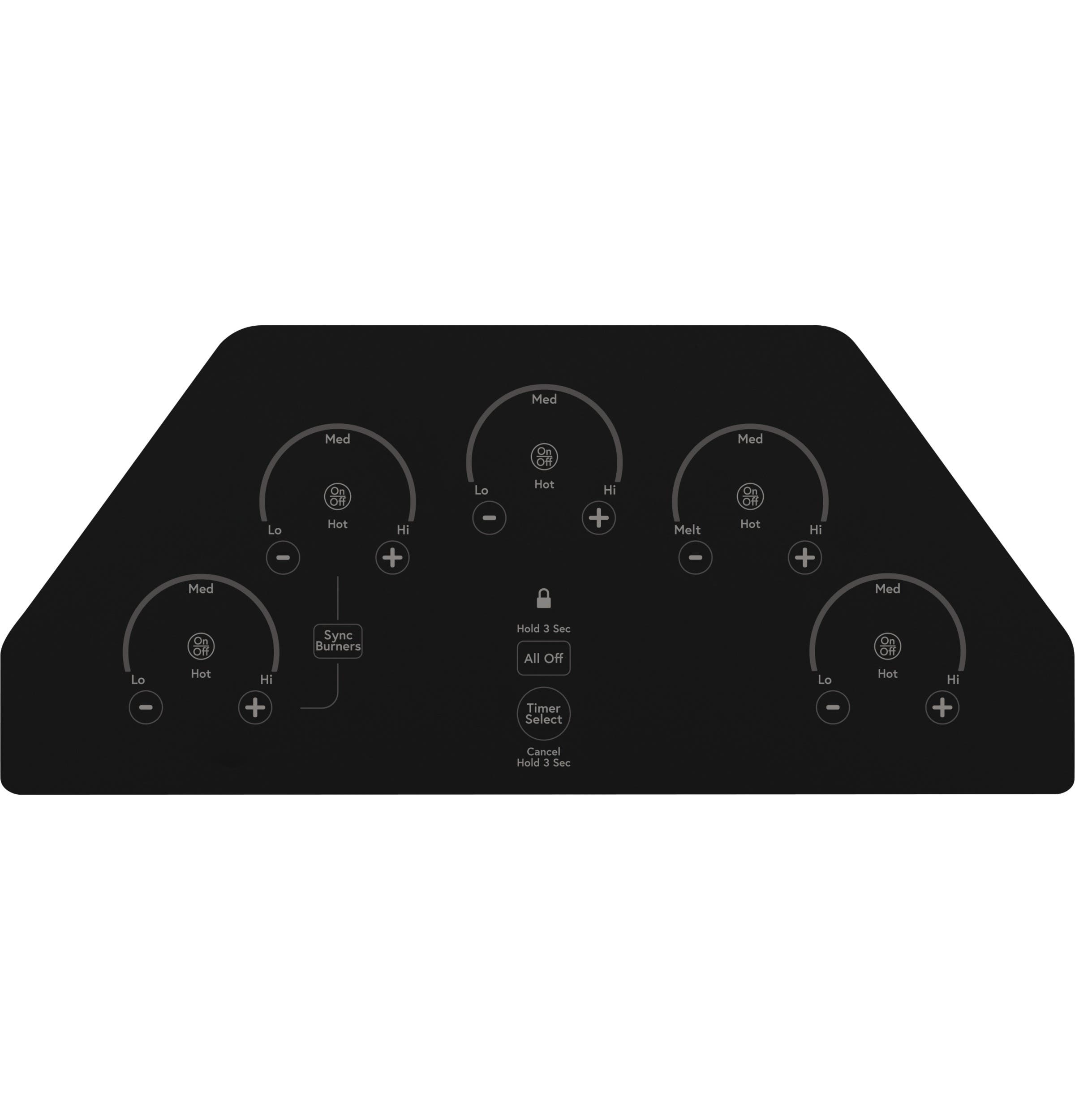 Cafe CEP90301NBB Matte Black Trim
