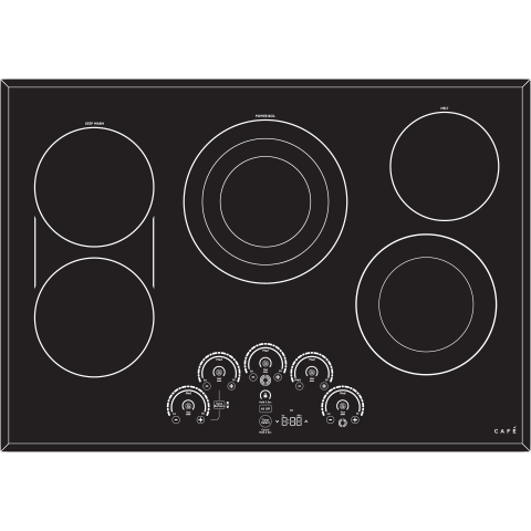 Cafe CEP90301NBB Matte Black Trim