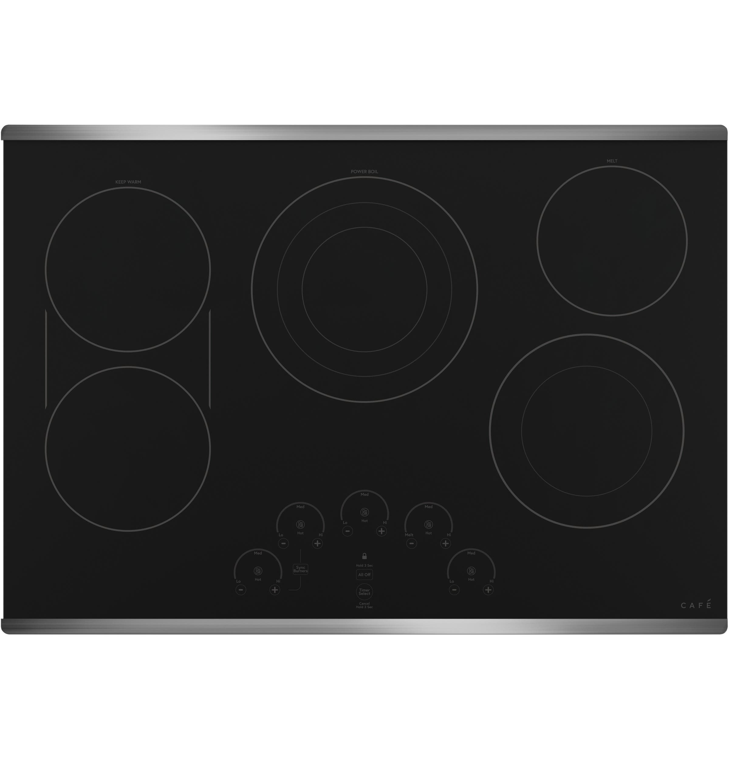 Cafe CEP90302NSS Black/Stainless Steel