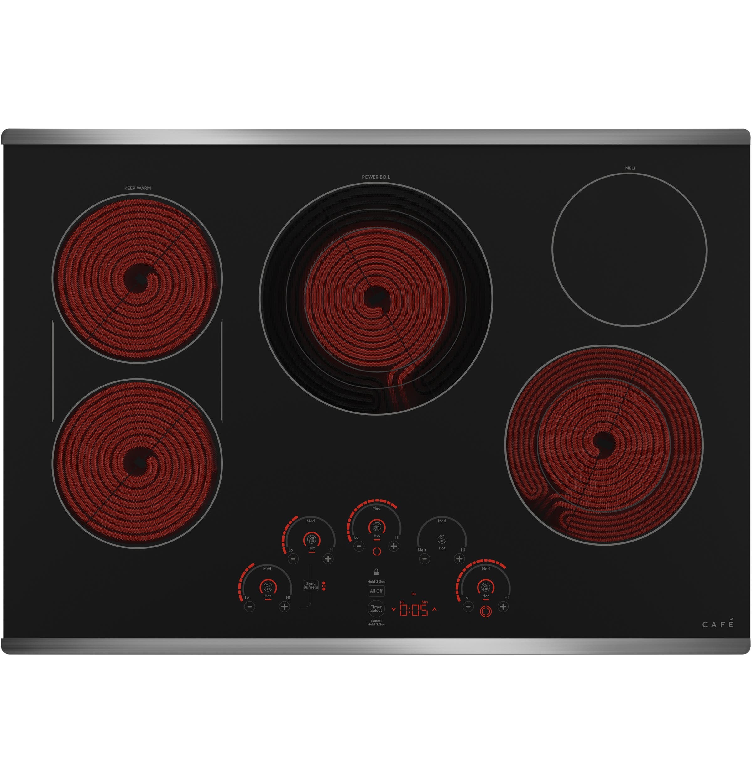Cafe CEP90302NSS Black/Stainless Steel