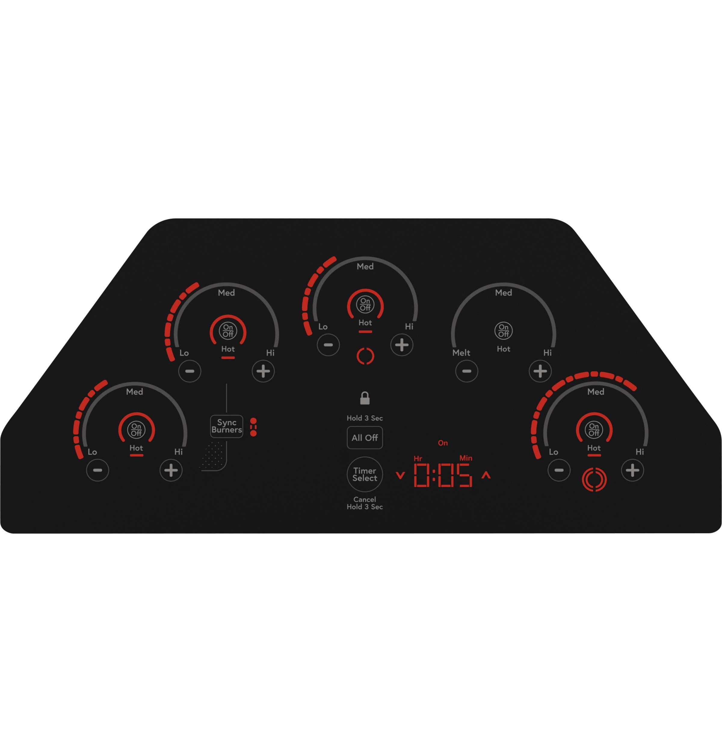 Cafe CEP90361NBB Matte Black Trim