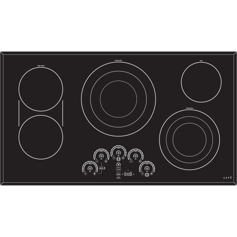 Cafe CEP90361NBB Matte Black Trim