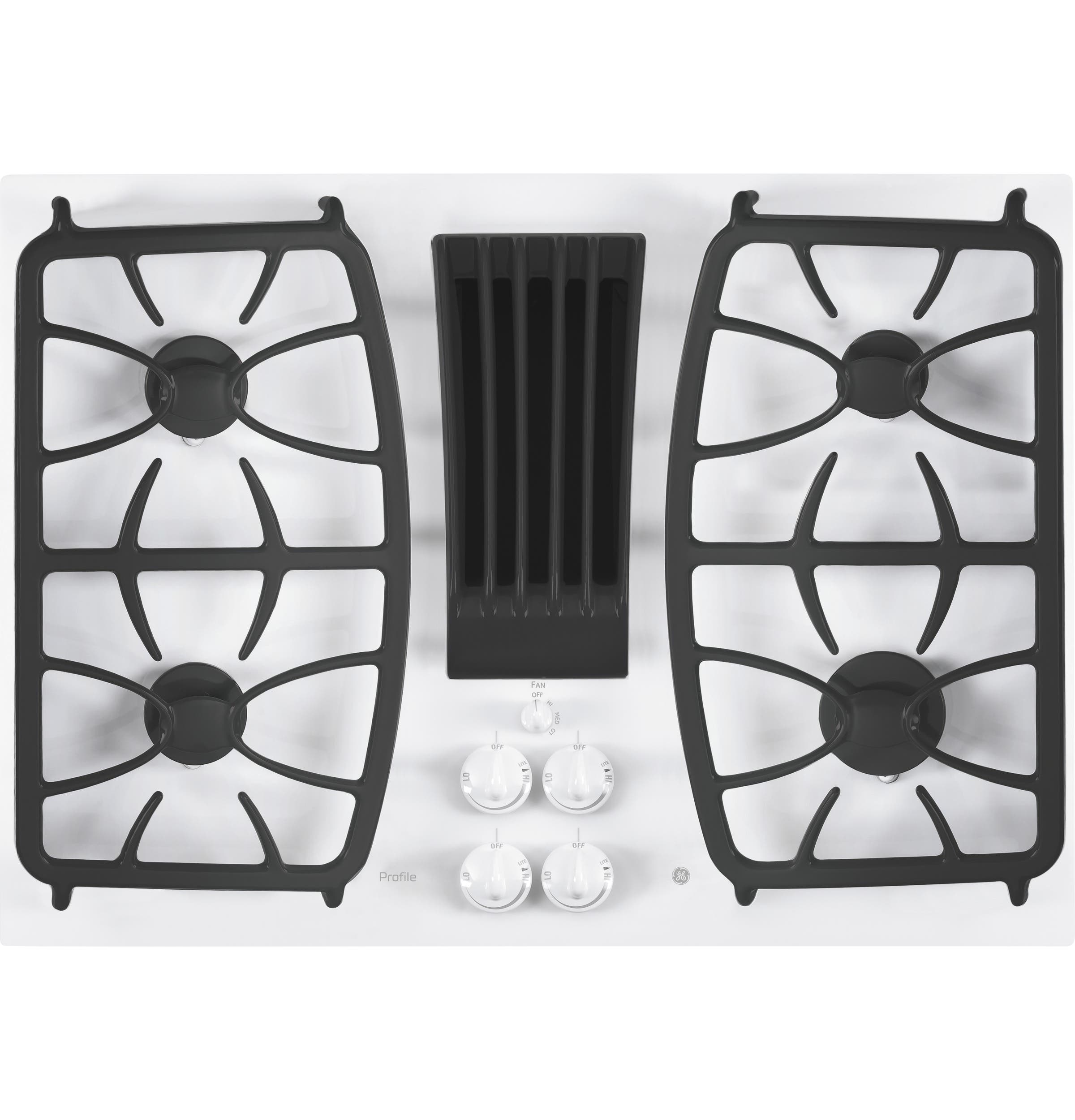 GE PGP9830TJWW White