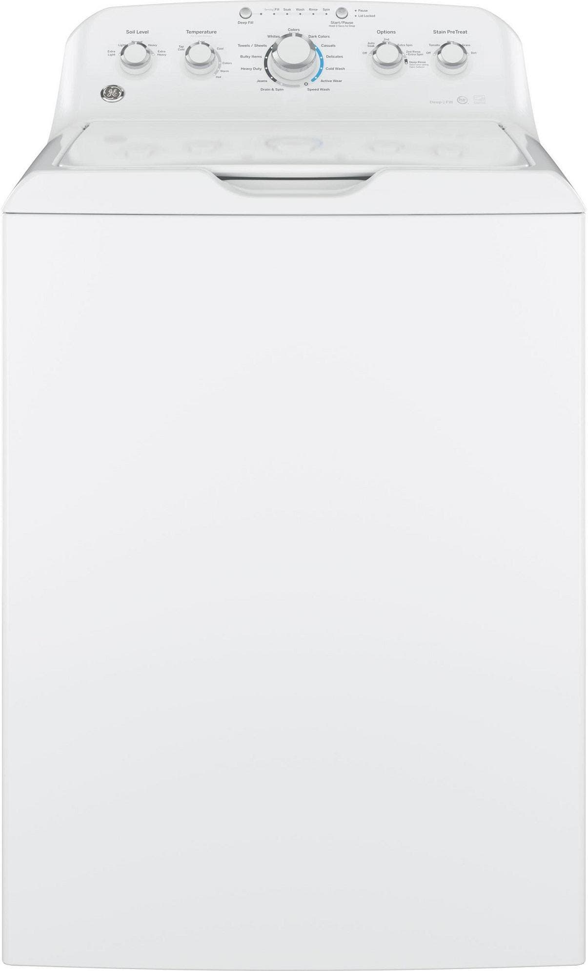 GE GTW490ACJWW White