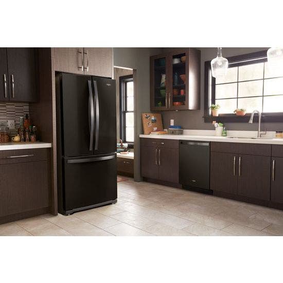 Whirlpool WRF560SMHV Fingerprint Resistant Black Stainless Steel