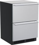24 Inch, 5.0 Cu. Ft. Built-In Counter Depth Drawer Refrigerator with LED Lighting