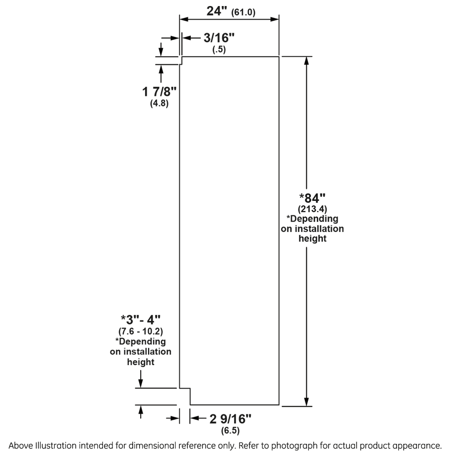 Cafe CDB36LP2PS1 Stainless Steel, Left Hinge