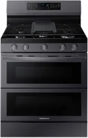 6.0 cu. ft. Smart Freestanding Gas Range with Flex Duo™, Stainless Cooktop & Air Fry