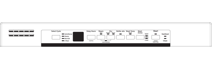 GE GDF630PGMWW White