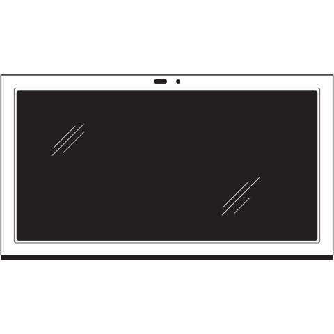 GE UVH13013MDS Matte Black