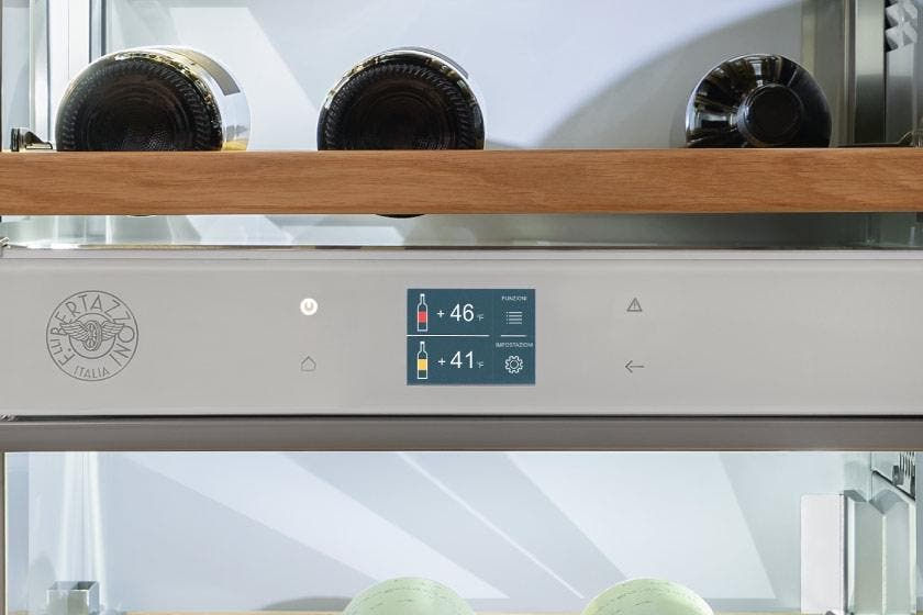 Bertazzoni REF24WCPIXR Stainless Steel, Right Hinge